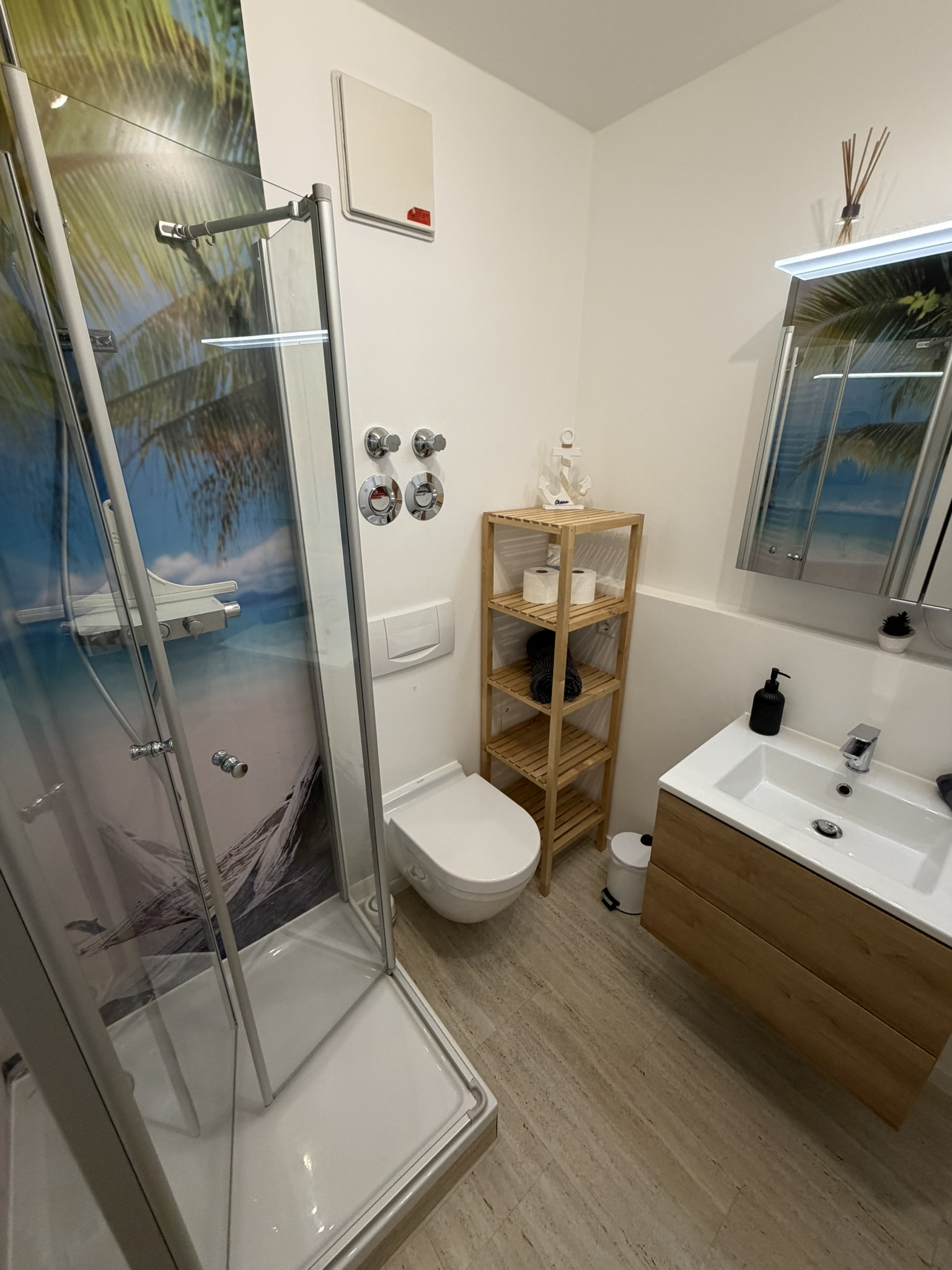 Friedi-02 - Ferienwohnung 45m² 2 Raum 4 Personen Garten und Terrasse WC