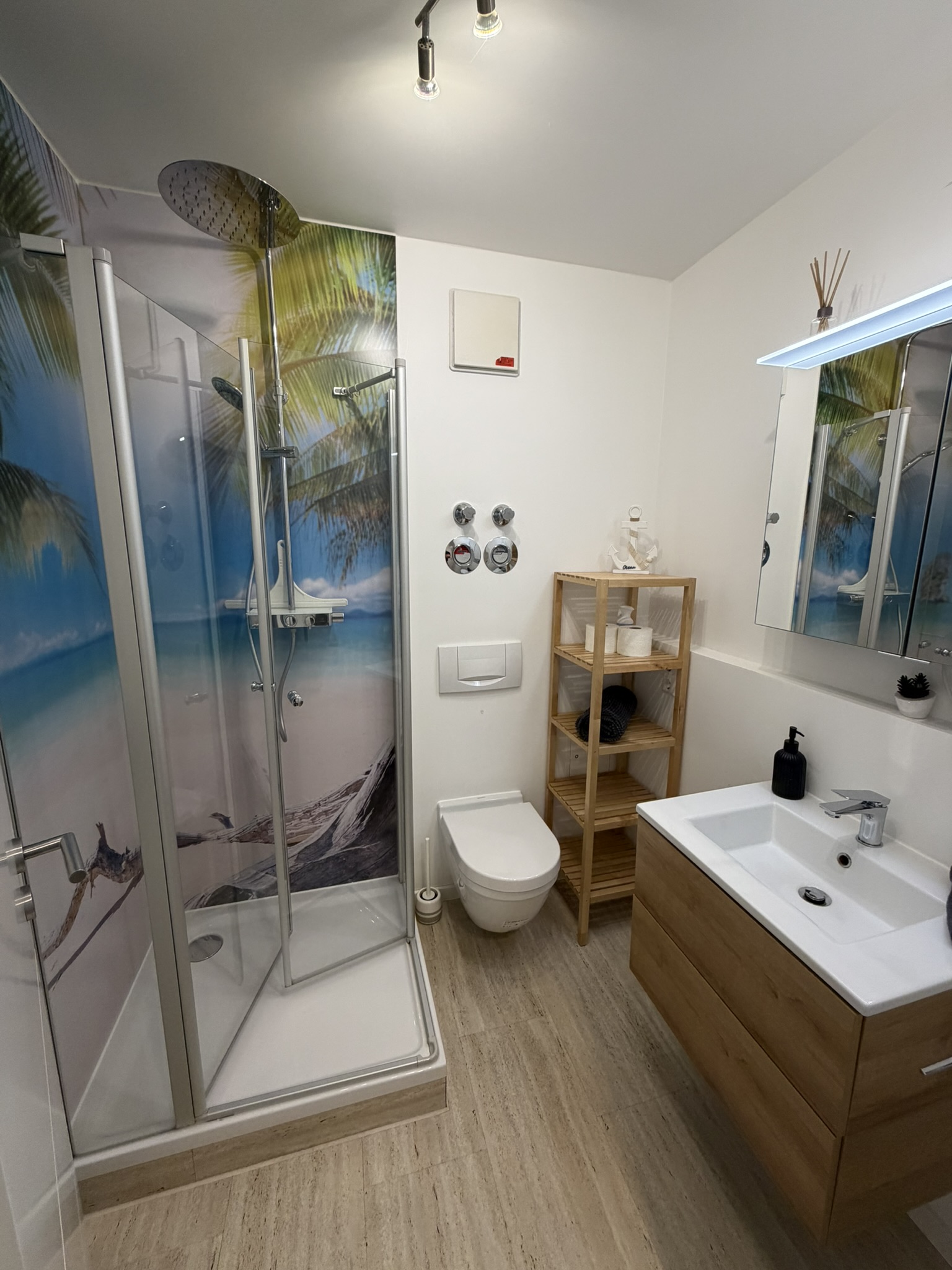 Friedi-02 - Ferienwohnung 45m² 2 Raum 4 Personen Garten und Terrasse WC