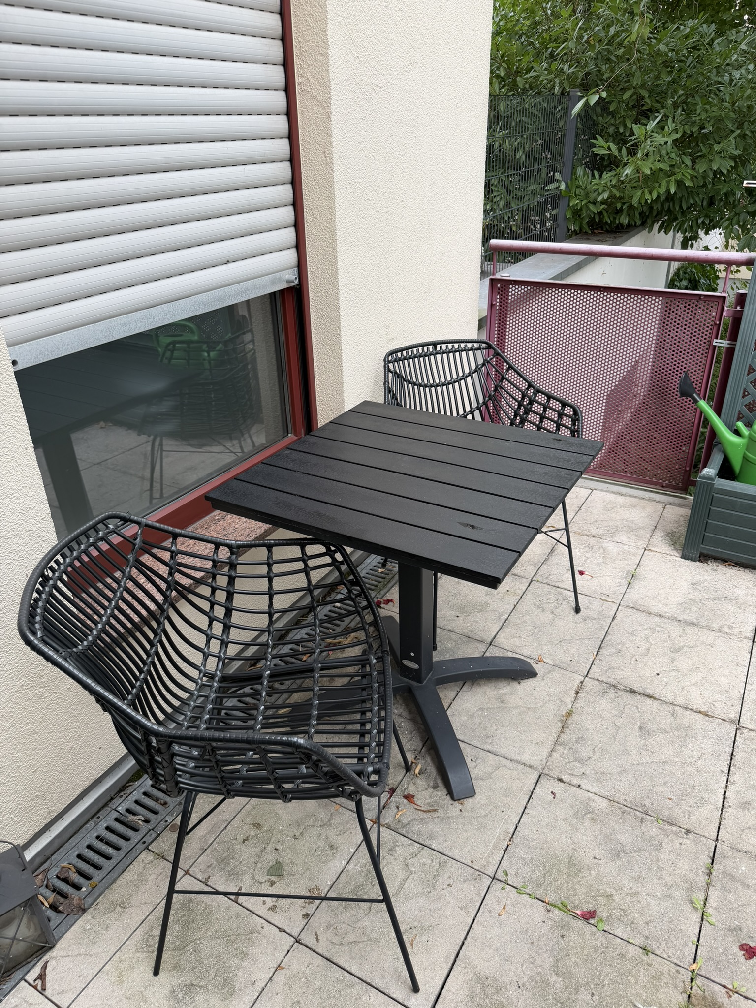 Friedi-02 - Ferienwohnung 45m² 2 Raum 4 Personen Garten und Terrasse WC