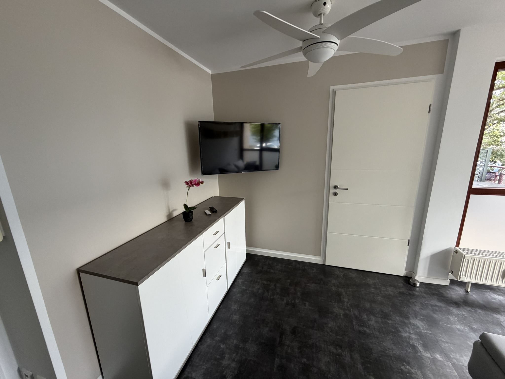 Friedi-02 - Ferienwohnung 45m² 2 Raum 4 Personen Garten und Terrasse WC